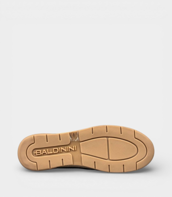 Бежева гумова підошва з джутовою окантовкою лоферів Baldinini Penny Loafers