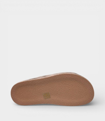 Бежева легка підошва сандаль Sandals Factory Double Strap taupe