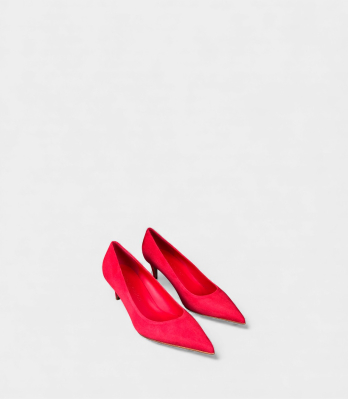 Жіночі червоні туфлі Sergio Levantesi вид спереду